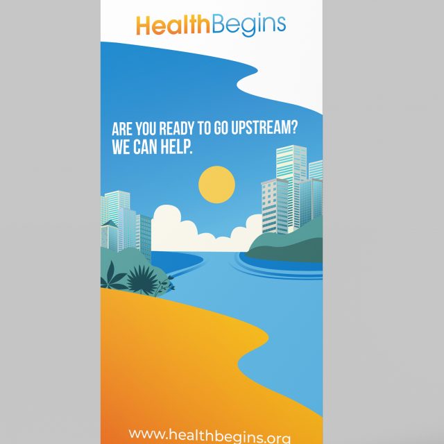 health-begins-retractable-banner